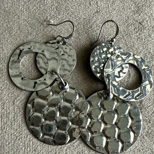 Elegant Silver Dangle Earrings